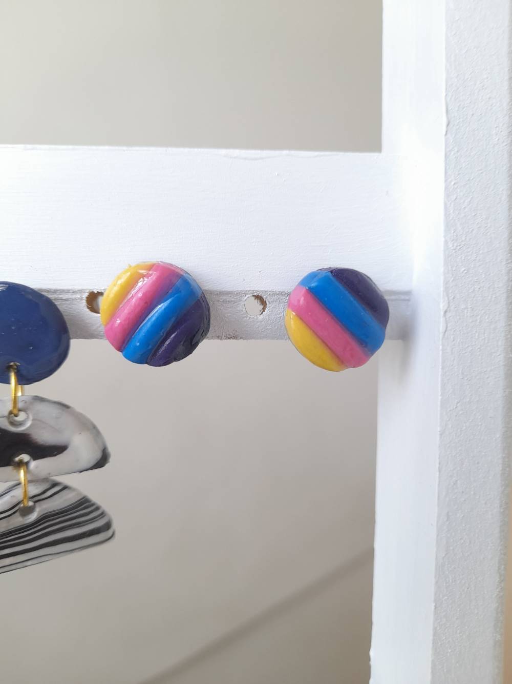 Aros de arcilla polimérica chicos