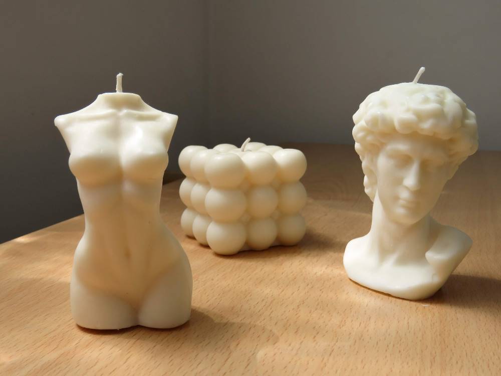 Velas de cera de soja